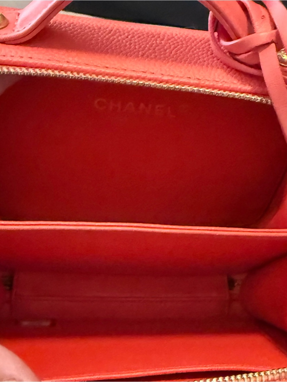 Chanel Quilted Filigree Vanity Case - Picture 9 of 11